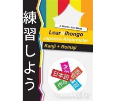 LearNihongo Japonca Alıştırmalar - Abdurrahman Esendemir - Cinius Yayınları