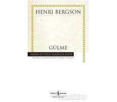 Gülme - Henri Bergson - İş Bankası Kültür Yayınları