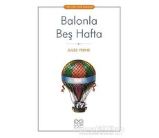 Balonla Beş Hafta - Jules Verne - 1001 Çiçek Kitaplar