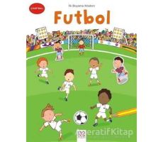 İlk Boyama Kitabım - Futbol - Kolektif - 1001 Çiçek Kitaplar