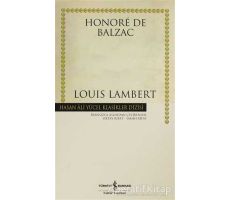 Louis Lambert - Honore de Balzac - İş Bankası Kültür Yayınları
