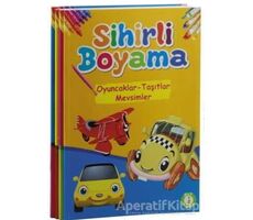 Sihirli Boyama (4 Kitap) - Kolektif - Ema Çocuk