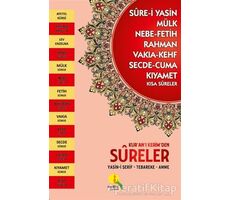 Kur’an-ı Kerim’den Sureler Yasin-i Şerif - Tebareke - Amme (Büyük Boy - Kırmızı ve Yeşil Renk Seçene