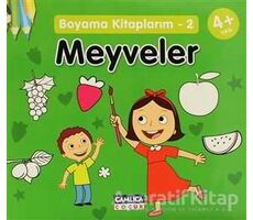 Boyama Kitaplarım - 2 Meyveler - Kolektif - Çamlıca Çocuk Yayınları