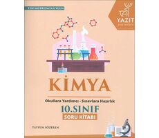 10.Sınıf Kimya Soru Kitabı Yazıt Yayınları