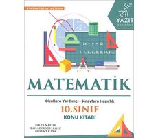 10.Sınıf Matematik Konu Kitabı Yazıt Yayınları