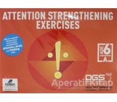 Attention Strengthening Exercises Dikkati Güçlendirme Seti Anasınıfı (6 Yaş İngilizce)