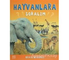 Hayvanlara Soralım - Olivia Brookes - 1001 Çiçek Kitaplar