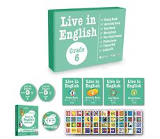 6.Sınıf İngilizce Öğrenme Seti Live in English