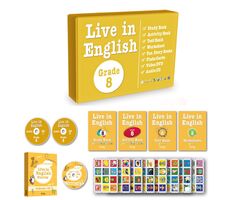8. Sınıf İngilizce Öğrenme Seti Live in English