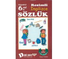 6.Sınıf Resimli İngilizce Sözlük Dahi Adam Yayınları