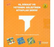 IQ Dikkat ve Yetenek Geliştiren Kitaplar Serisi 4-5-6 Yaş Level 2 (3 Kitap Takım)