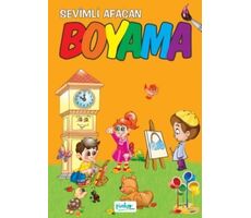 Sevimli Afacan Boyama - Kolektif - Pinokyo Yayınları
