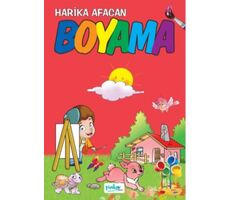 Harika Afacan Boyama - Kolektif - Pinokyo Yayınları