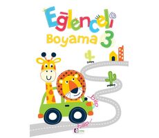 Eğlenceli Boyama 3 - Mor Elma Yayıncılık