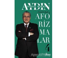 Aforizmalar 4 - İsmail Hakkı Aydın - Girdap Kitap