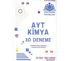 Çöz Kazan AYT Kimya 30 Deneme