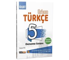 Kariyer Meslek 2021 ÖABT Orhun Türkçe 5 Deneme Sınavı Çözümlü