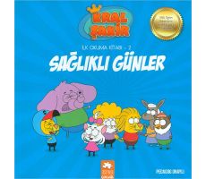 Sağlıklı Günler - Kral Şakir İlk Okuma 2 - Varol Yaşaroğlu - Eksik Parça Yayınları