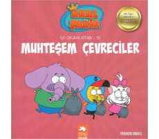 Muhteşem Çevreciler - Kral Şakir İlk Okuma 10 - Varol Yaşaroğlu - Eksik Parça Yayınları