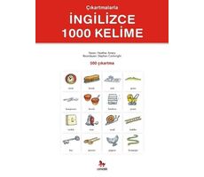 Çıkartmalarla İngilizce 1000 Kelime (500 Çıkartma) - Heather Amery - Almidilli