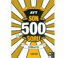 AYT Coğrafya Son 500 Soru Hız Yayınları (Kampanyalı)