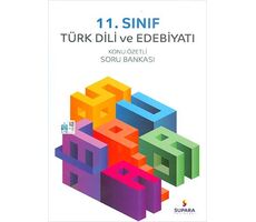 Supara 11.Sınıf Türk Dili ve Edebiyatı Konu Özetli Soru Bankası