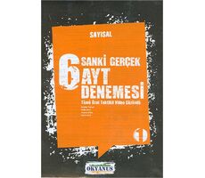 Okyanus AYT Sayısal 6 Deneme Sanki Gerçek