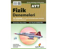 Aydın AYT Fizik 30 lu Denemeleri (Kampanyalı)