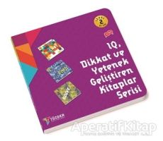 IQ Dİkkat ve Yetenek Geliştiren Kitaplar Serisi Level 2 (3 Kitap Takım) 5+ Yaş