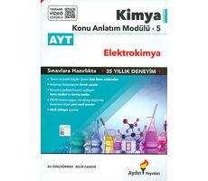 AYT Kimya Konu Anlatım Modülü-5 Elektrokimya Aydın Yayınları