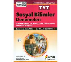 Aydın TYT Sosyal Bilimler 20li Denemeleri