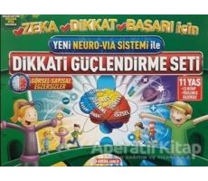 Yeni Neuro-Via Sistemi ile Dikkati Güçlendirme Seti 11 Yaş (3 Kitap) - Osman Abalı - Adeda Yayınları