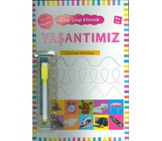 Yaşantımız 4 Yaş ve Üstü - Çizgi Çizgi Etkinlik - Kolektif - Kukla Yayınları