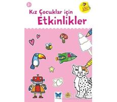 Kız Çocuklar İçin Etkinlikler - Jonny Marx - Mavi Kelebek Yayınları