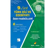 9.Sınıf Türk Dili ve Edebiyatı Ödev Fasikülleri Aydın Yayınları