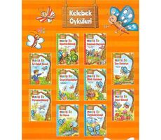 Kelebek Öyküleri - Maviş ile Ağustos Böceği - 10 Kitap Takım - Kolektif - Ema Çocuk