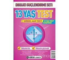 Dikkati Güçlendirme Seti 13 Yaş Test - Osman Abalı - Adeda Yayınları