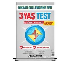 Dikkati Güçlendirme Seti 3 Yaş Test - Osman Abalı - Adeda Yayınları