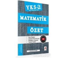 AYT (YKS 2. Oturum) Matematik Özet - Özyaşar Elyıldırım - Delta Kültür Yayınevi