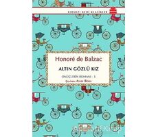 Altın Gözlü Kız - Honore de Balzac - Kırmızı Kedi Yayınevi