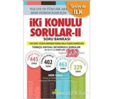 İki Konulu Sorular - 2 Soru Bankası - Sefer Yürük - Ensar Neşriyat