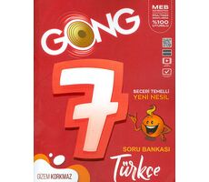 7.Sınıf GONG Türkçe Soru Bankası Eğiten Kitaplar