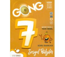7.Sınıf GONG Sosyal Bilgiler Soru Bankası Eğiten Kitaplar