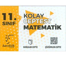 Karekök 2021 11. Sınıf Matematik Kolay Cep Test