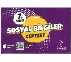 Karekök 2021 7. Sınıf Sosyal Bilgiler Cep Test