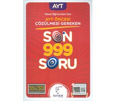 Karekök AYT Öncesi Çözülmesi Gereken Son 999 Soru Sözel