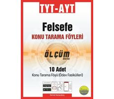 TYT-AYT Felsefe Tarama Föyleri 10 Fasikül Pano Yayınevi