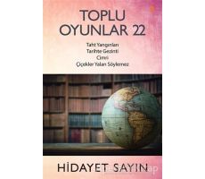 Toplu Oyunlar 22 - Hidayet Sayın - Cinius Yayınları