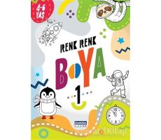 Renk Renk Boya 1 (4-6 Yaş) - Kolektif - Çamlıca Çocuk Yayınları
